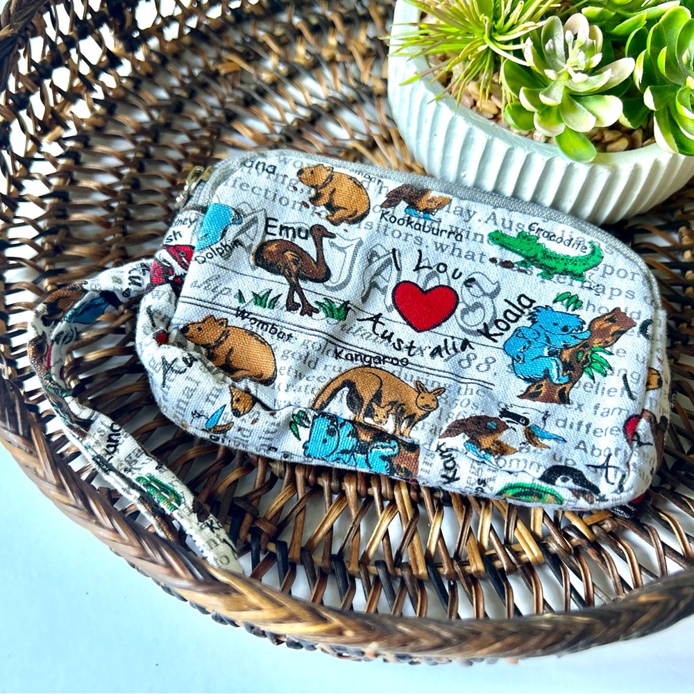 5/$25 Australian Animals Wallet Pouch